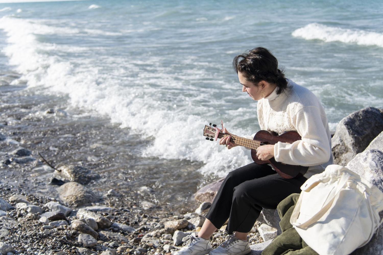 Many 博彩网址大全 students have been known to bring an instrument down to the waterfront (although it...